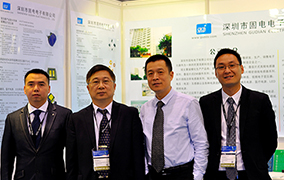 固电电子参加2015年香港春季电子展